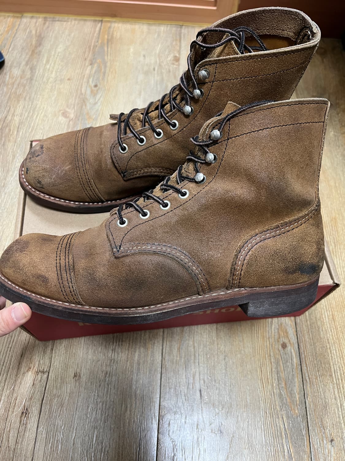 택포27) 레드윙 8083 호손 뮬 스키너 us9.5 275사이즈 상품이미지2