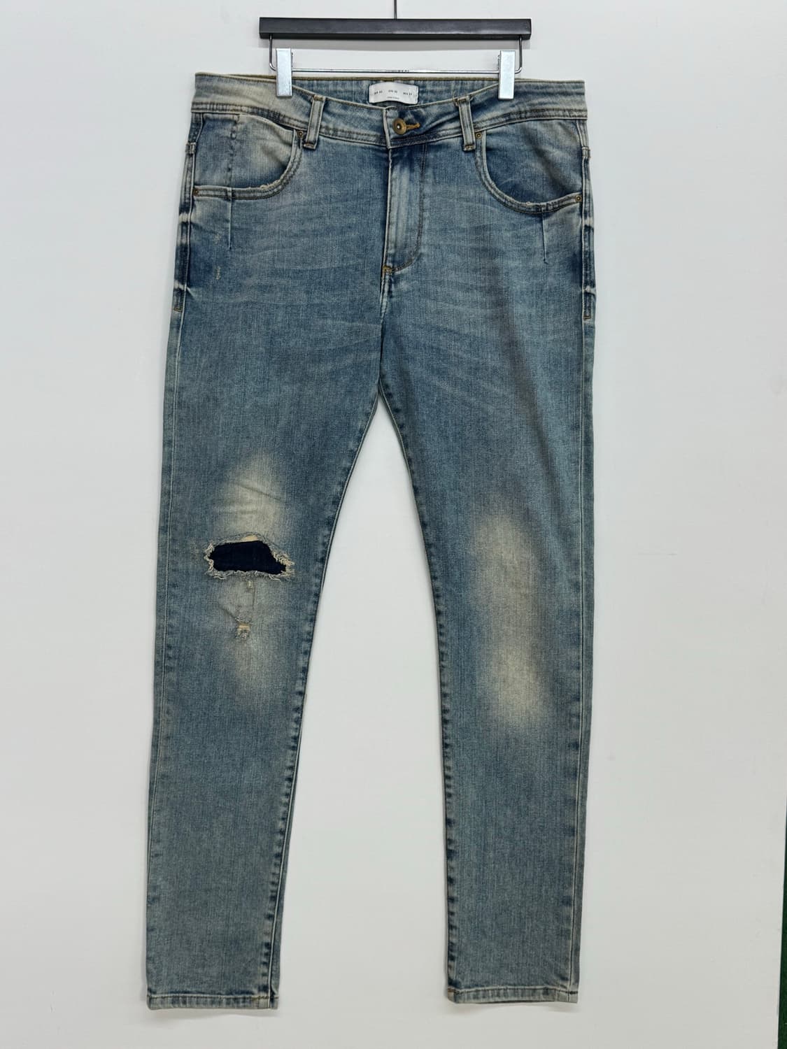 ZARA 디스진 데님 팬츠 상품이미지1