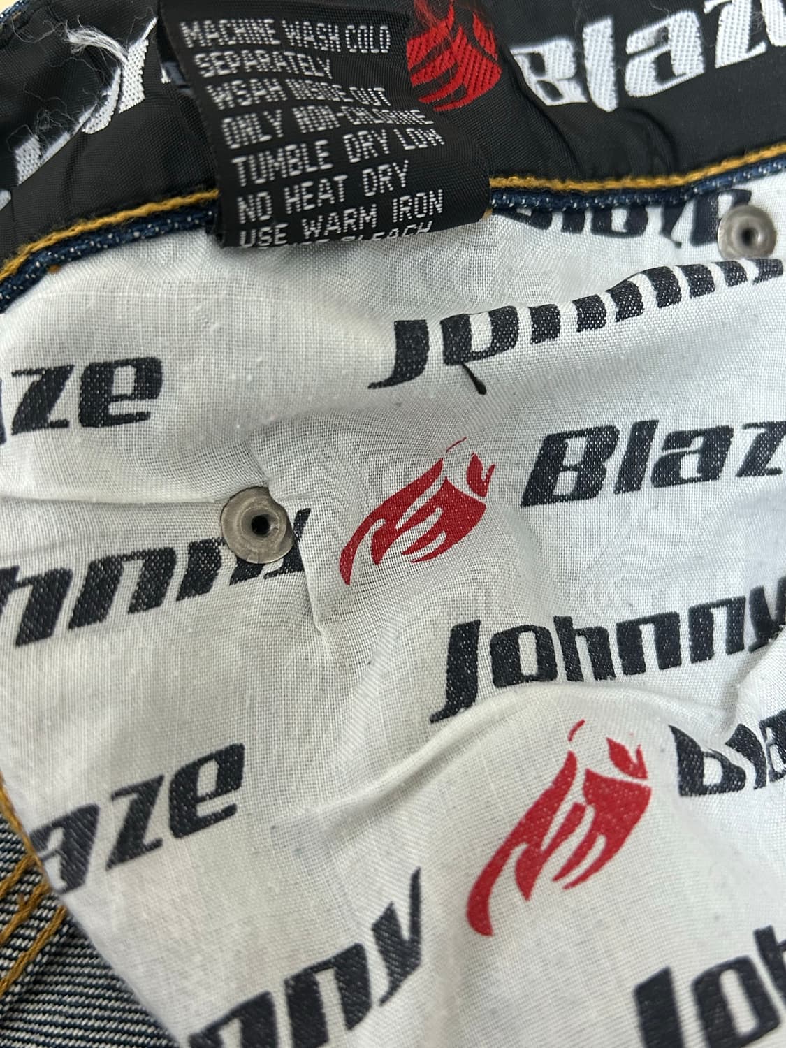 조니 블레이즈 드래곤 패치 와이드 멀티 포켓팬츠 상품이미지9