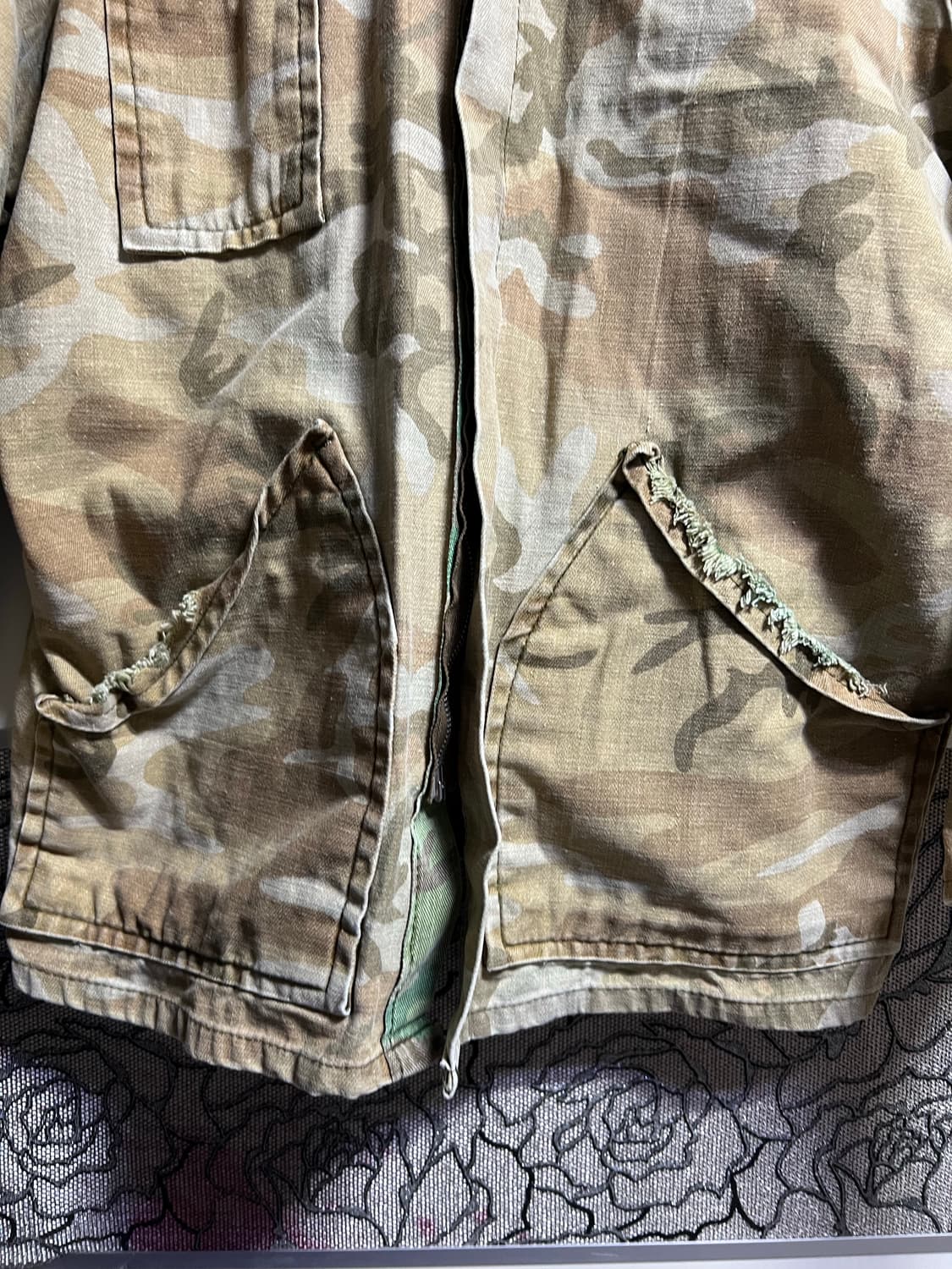 80‘s 레인저 카모패턴 자켓 상품이미지7