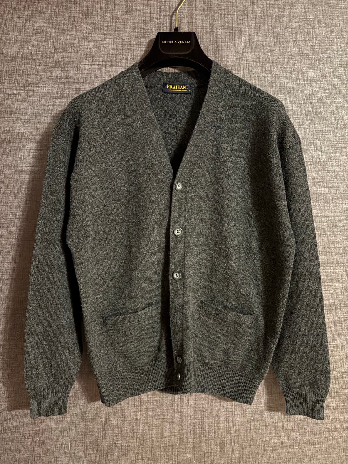PRAISANT 울 100% 가디건 상품이미지2