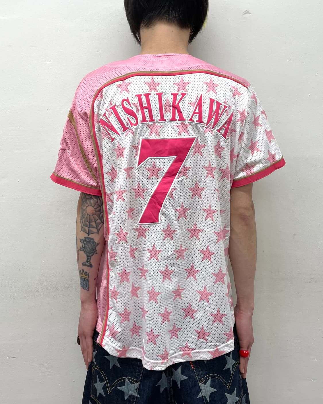 Baseball Pink Star T-shirt  상품이미지2