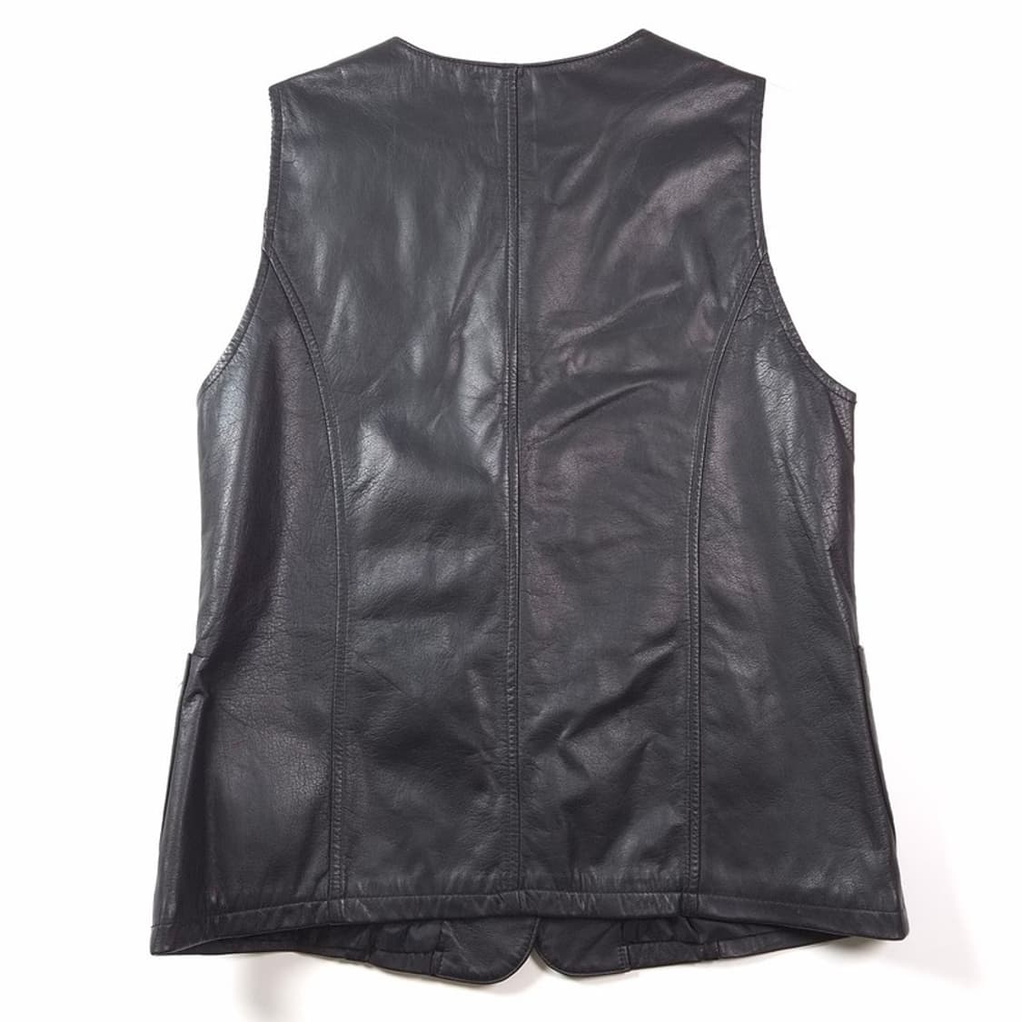 GENNY 빈티지 무드 리얼 레더 버튼 베스트 88 상품이미지2