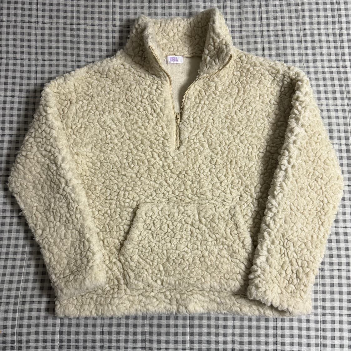 (M) ERL 이알엘 플리스 하프 집업  상품이미지1