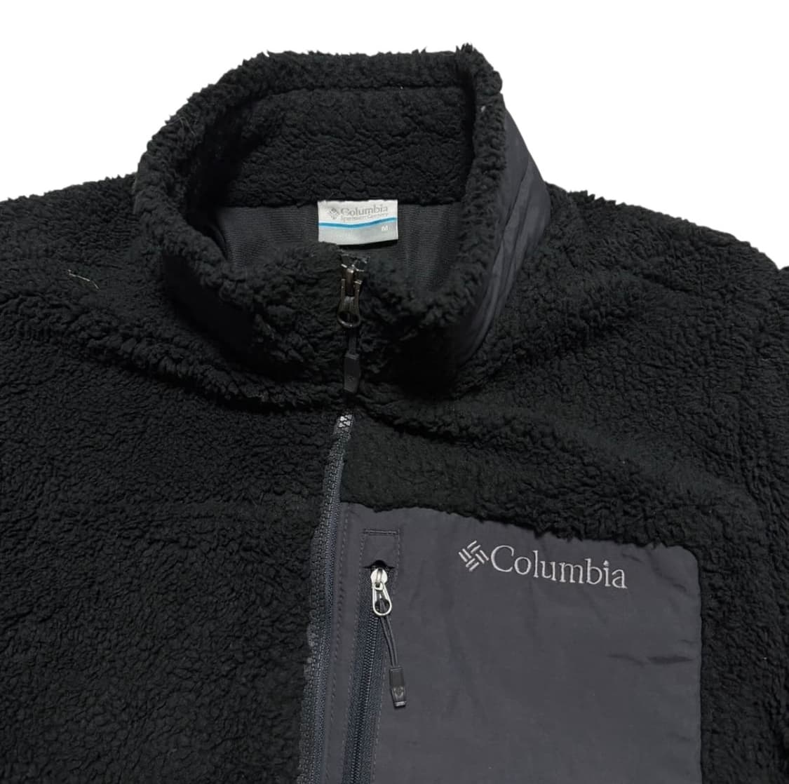 컬럼비아 블랙 뽀글이 플리스 상품이미지2