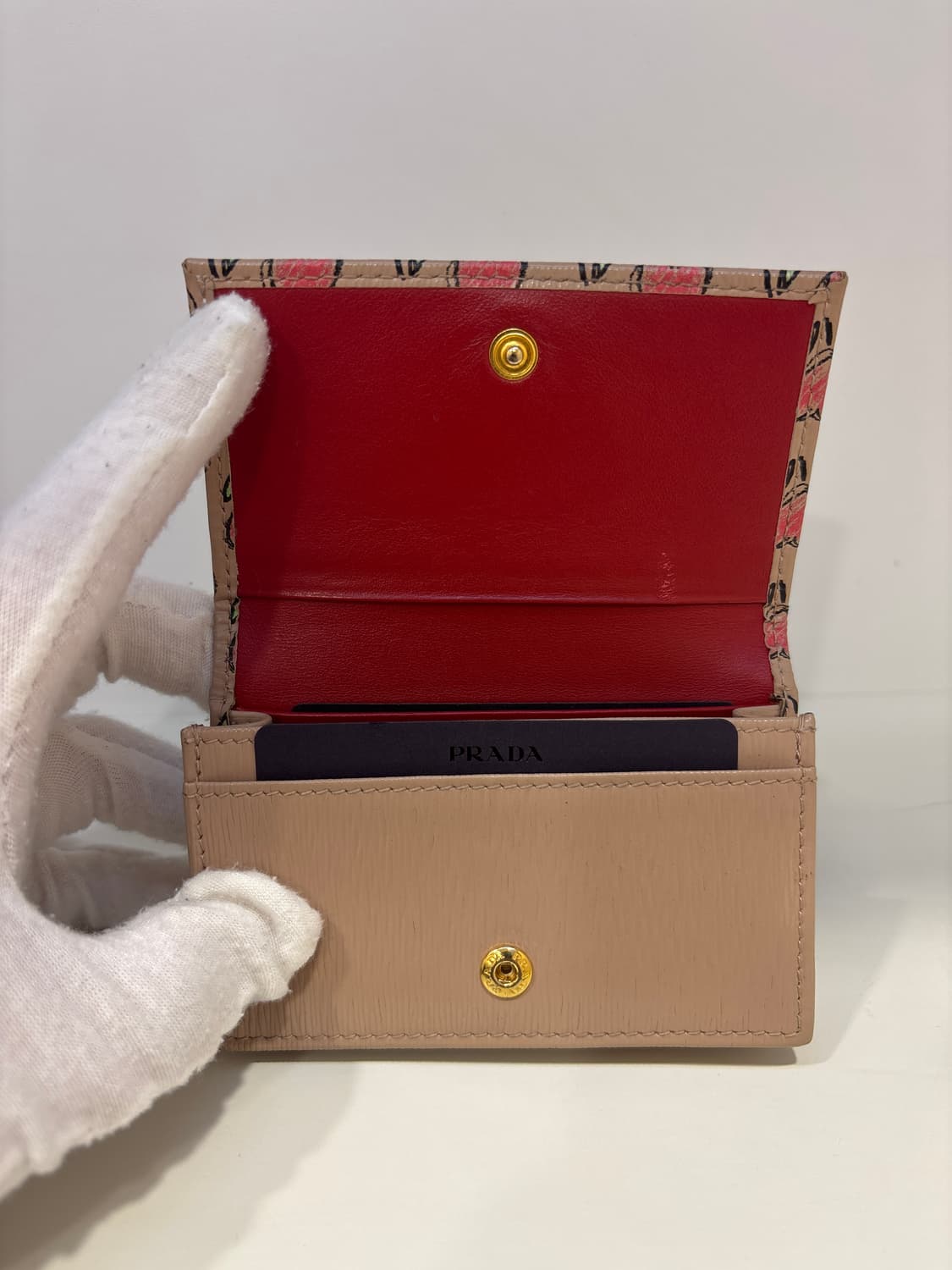 프라다 패턴 카드지갑 (수수료X) 상품이미지7