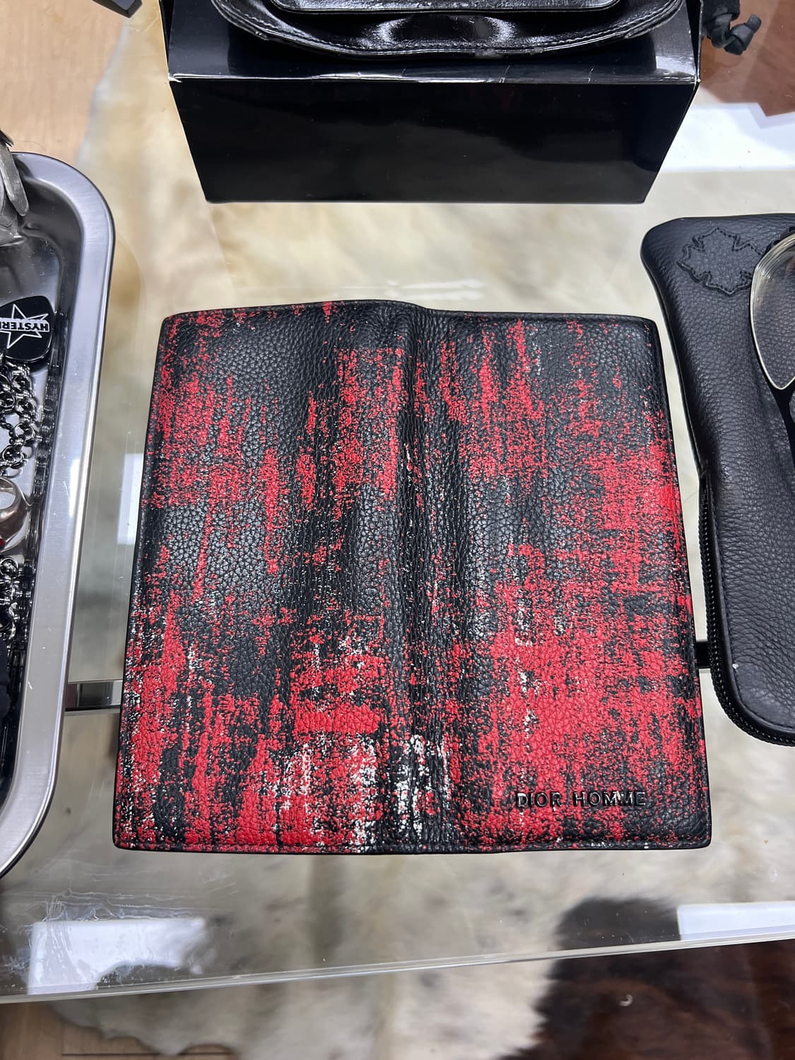 디올 옴므 크리스반아쉐 페인팅 월렛 상품이미지3