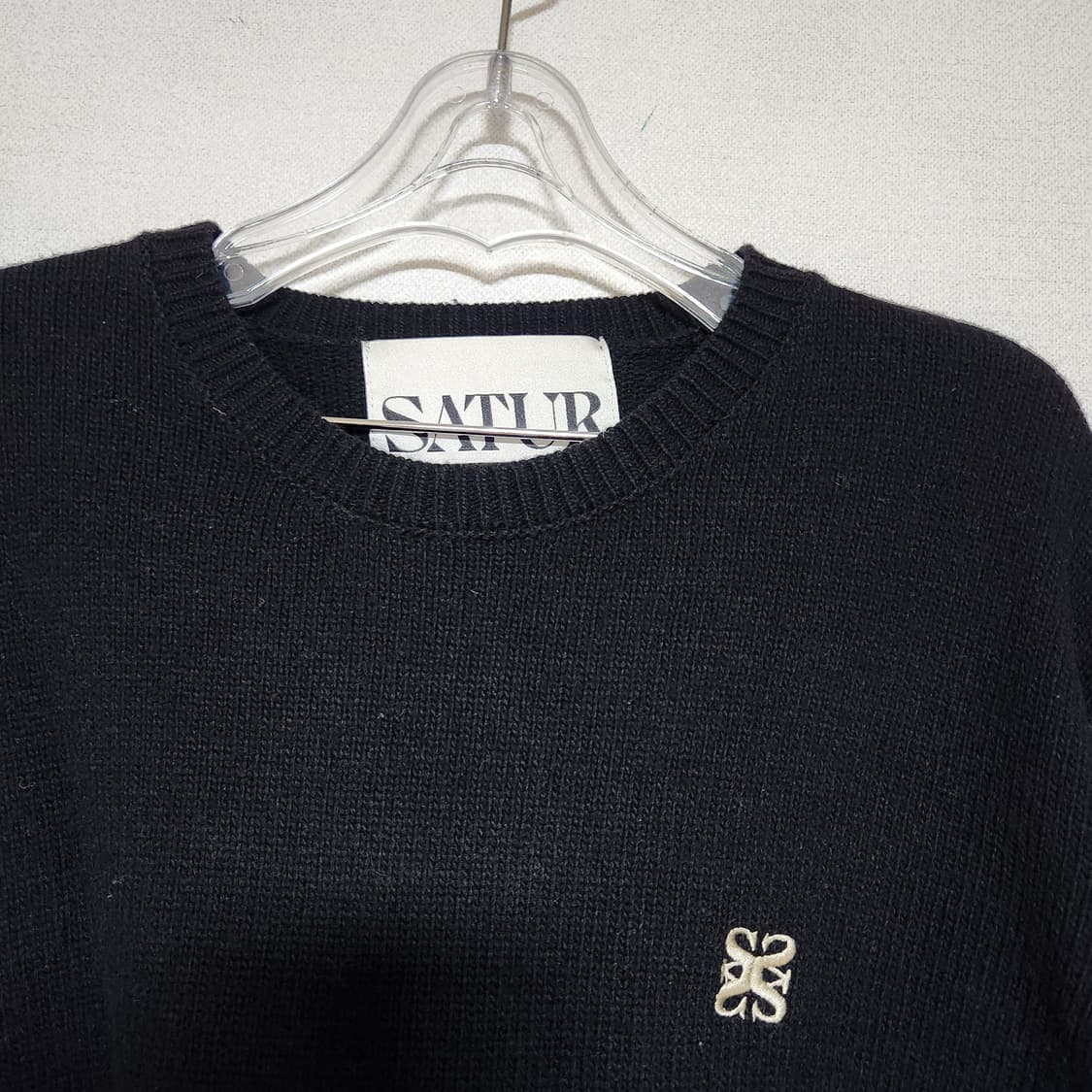 23년 세터 언발란스 캐시미어 니트 여 프리 상품이미지5