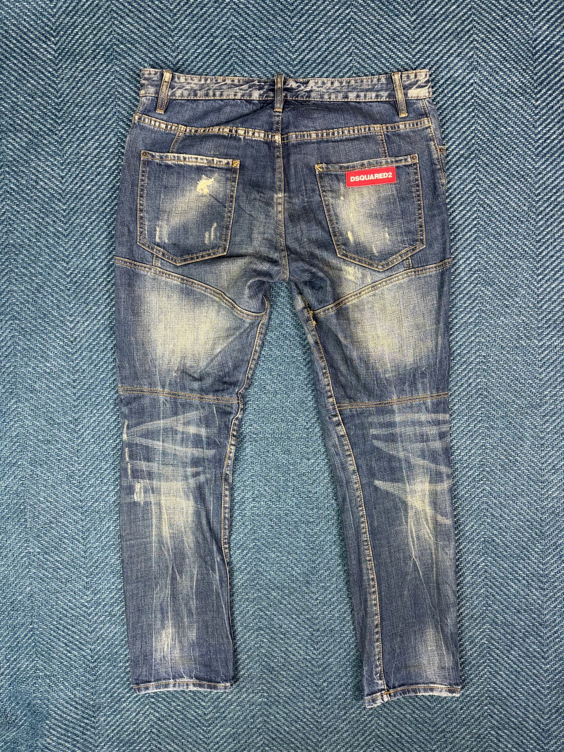 디스퀘어드2 클래식 케니 트위스트 진 - 루즈 오버핏  상품이미지3