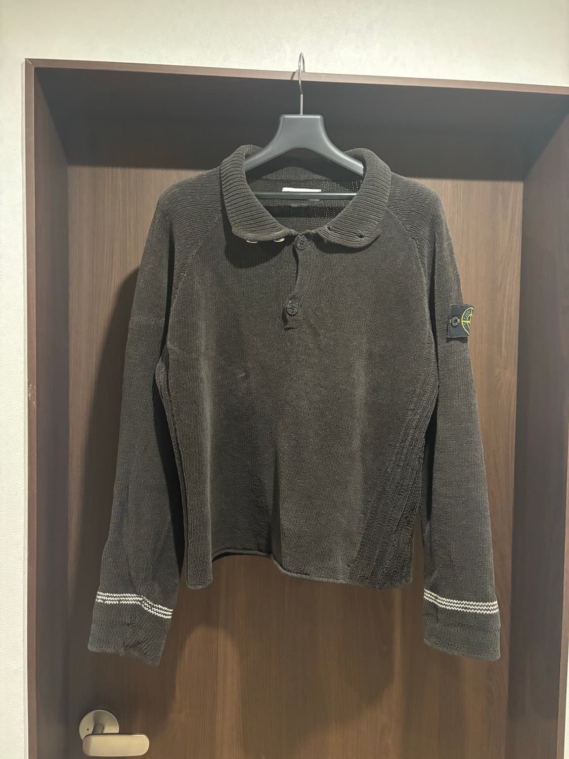 [M, 100~103] 스톤아일랜드 코튼 니트 Made in Italy 상품이미지1