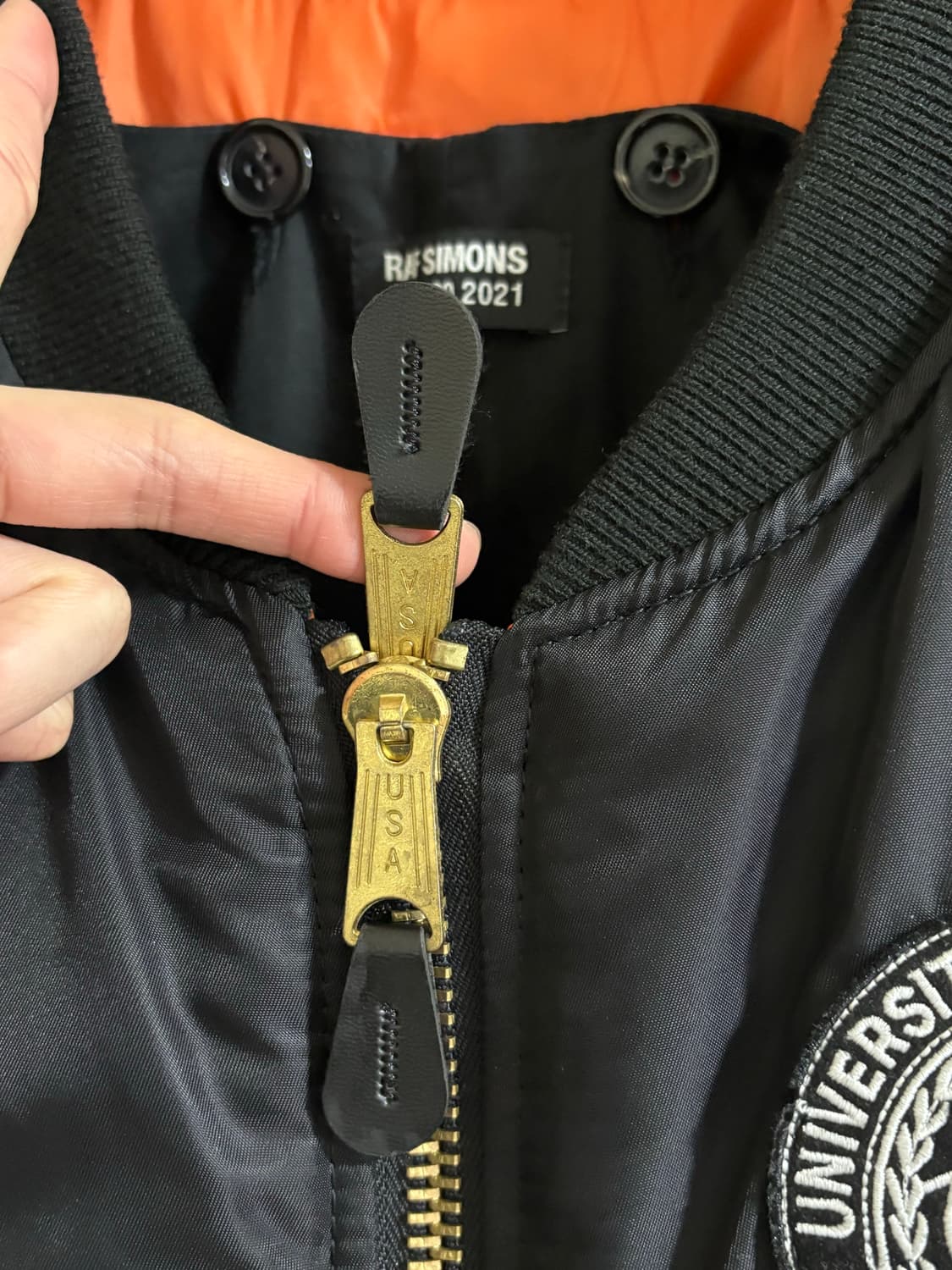 라프시몬스 아카이브 리덕스 패치 봄버 상품이미지7