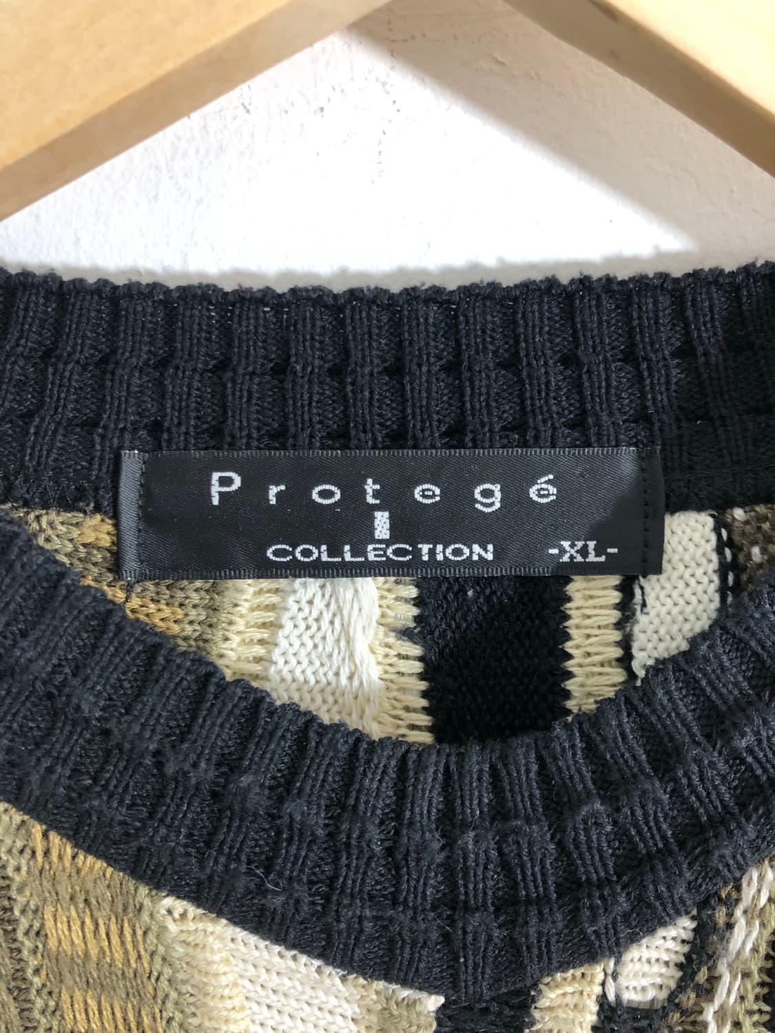 베이지 케이블 니트 Xl 상품이미지7