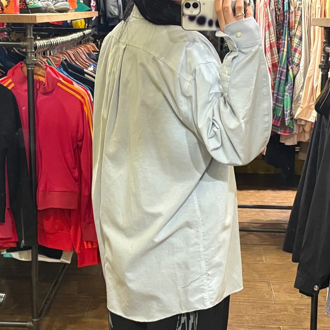 [HI] Carhartt 셔츠 라이트블루 상품이미지5
