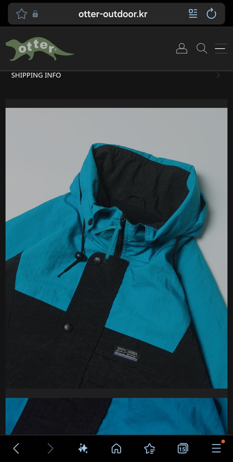 화이트 시에라) 마운틴 파카 L 상품이미지4