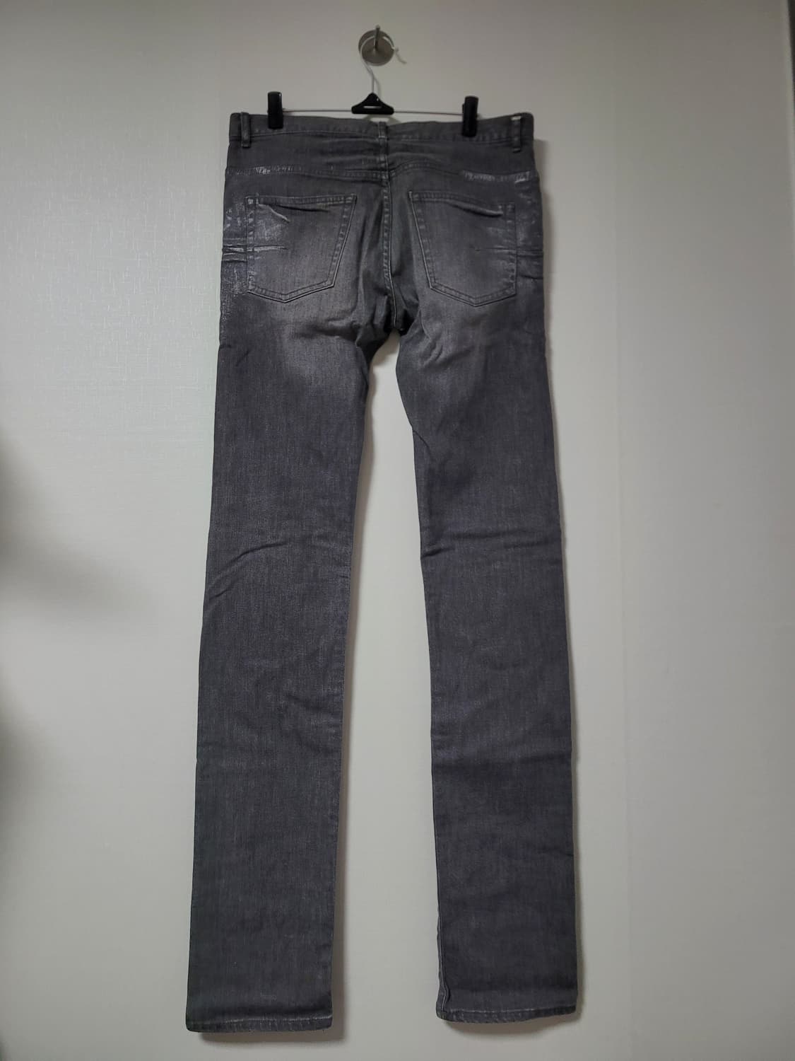 Dior homme 주름가공 펄 코팅진 상품이미지2