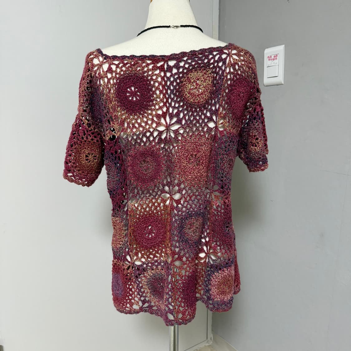 히피 오리엔탈 크로쉐 니트  상품이미지3