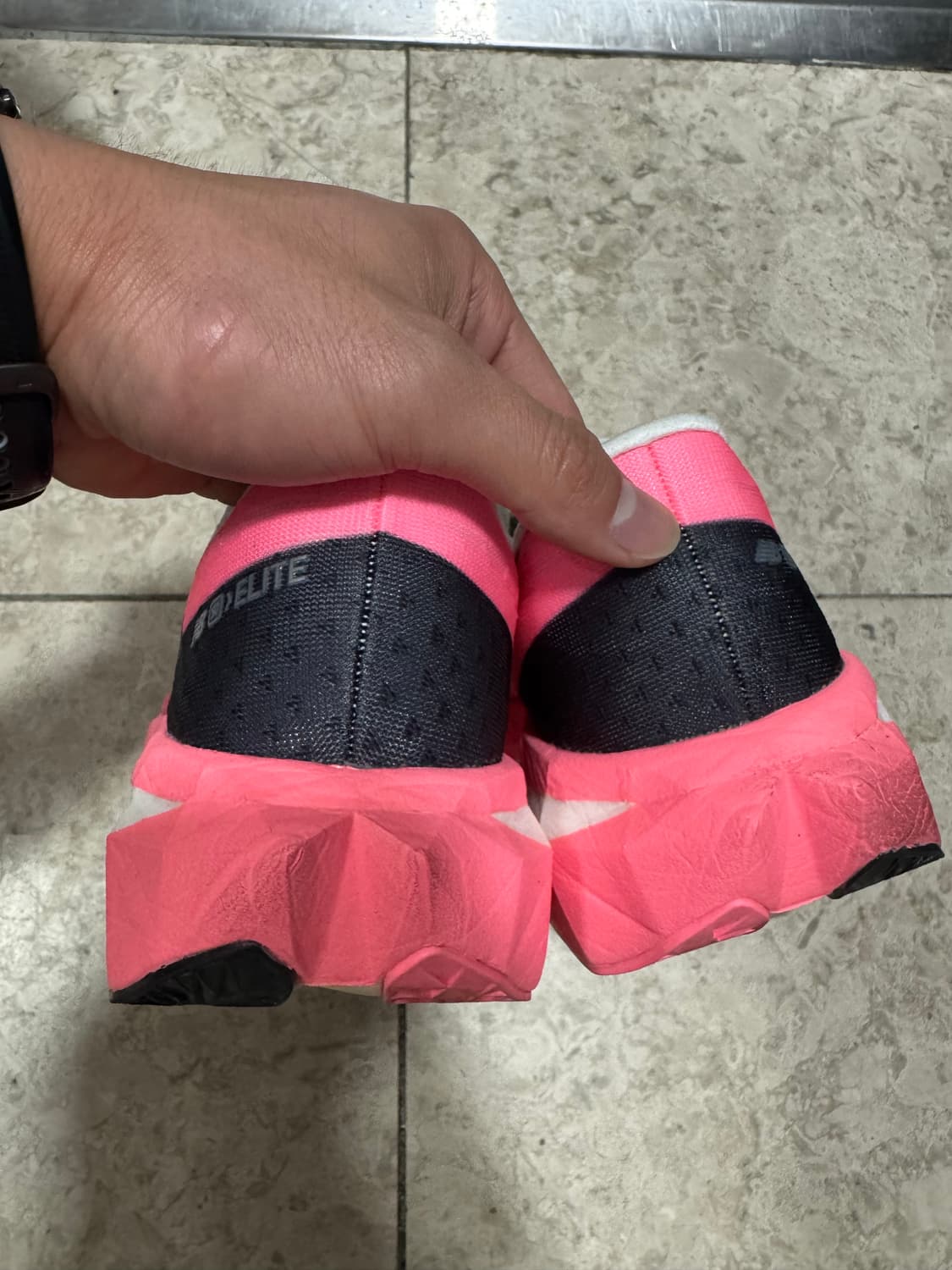 뉴발란스 퓨어셀 SC 엘리트 v4 핑크 260 (카본화) 상품이미지4