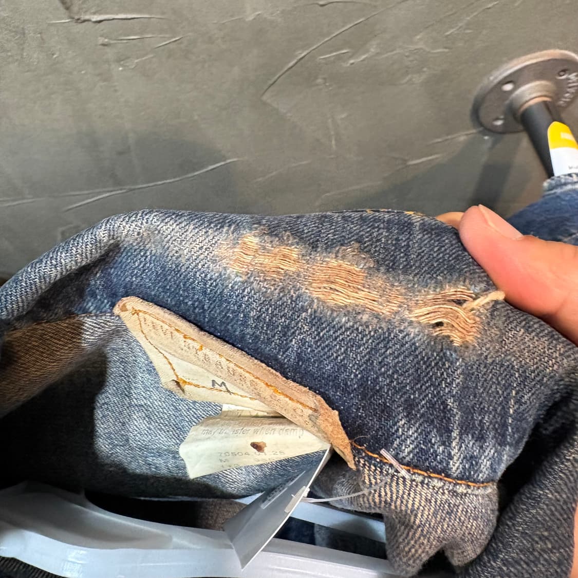 [M] LEVI's 리바이스 LVC 빈티지 풀오버 데님 셔츠 상품이미지5