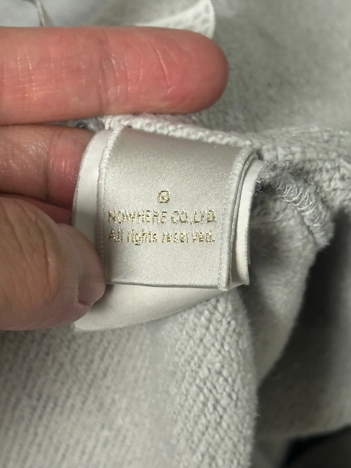 L)베이프 그레이 샤크후드집업 상품이미지7