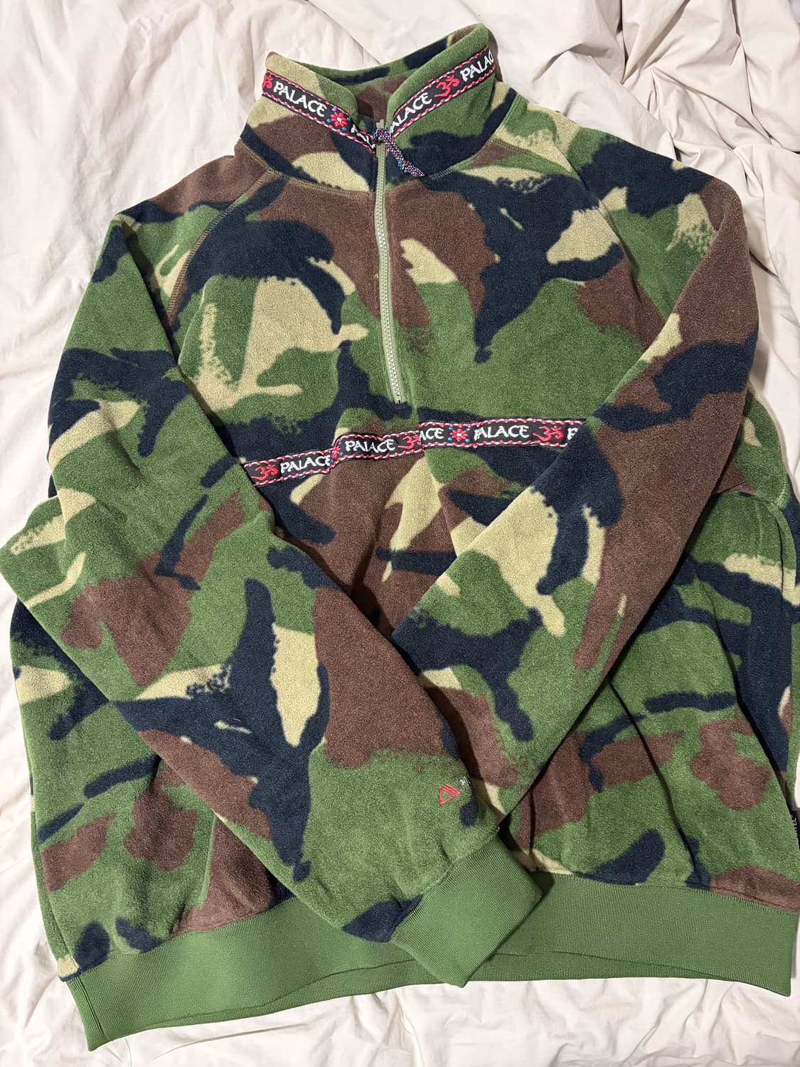 [XL] 팔라스 폴라텍 OM 1/4 집 우드랜드 카모 - 25FW 상품이미지1