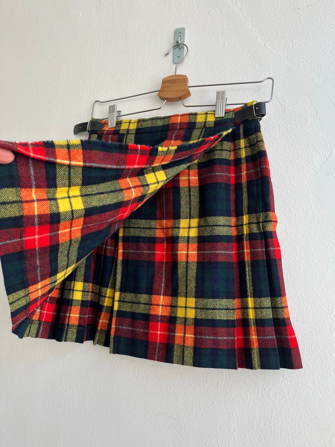일본 빈티지 램스울 스커트 상품이미지2