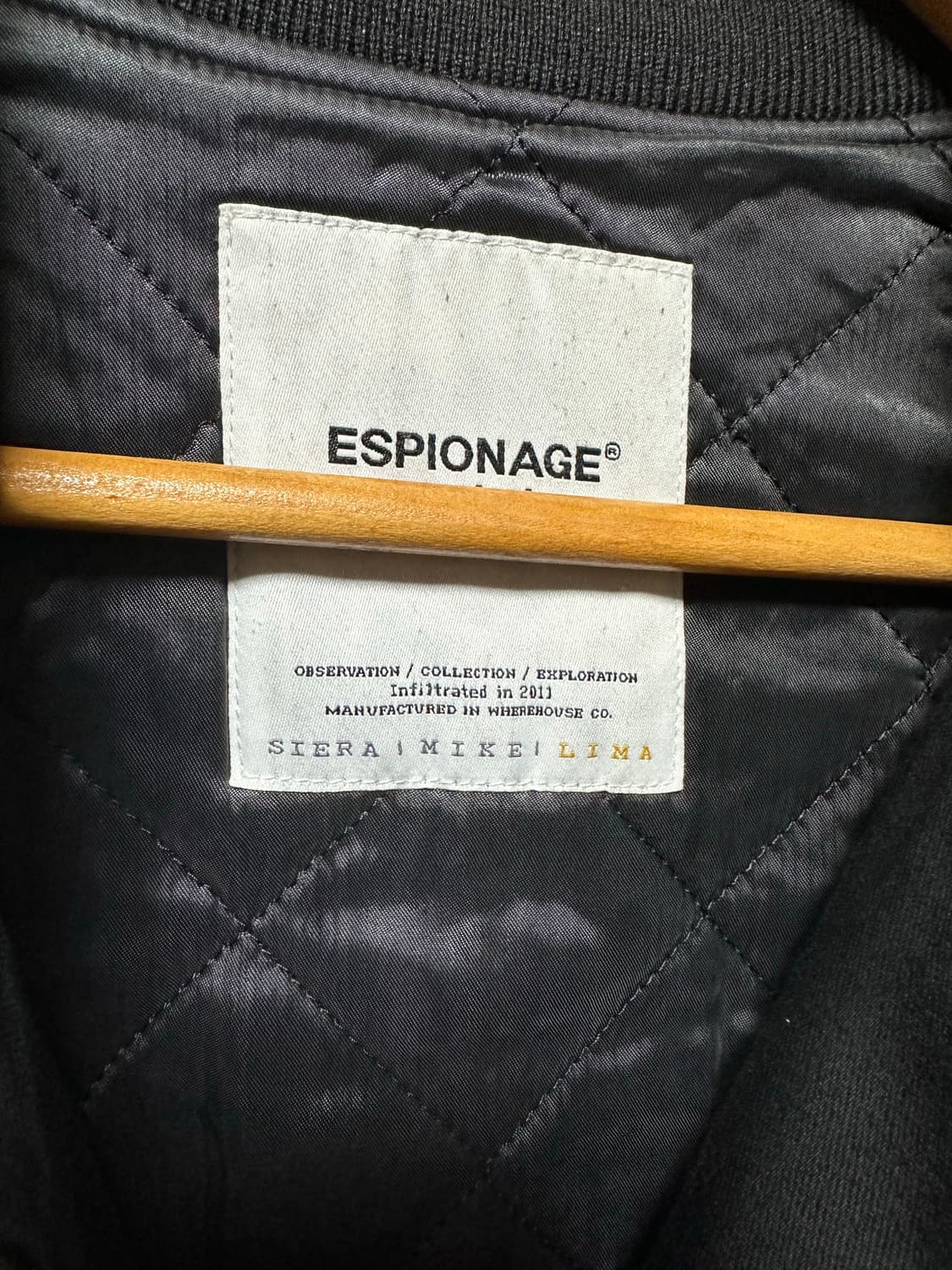 에스피오나지 이순신 거북선 스카쟌 자켓 블랙 L 상품이미지5