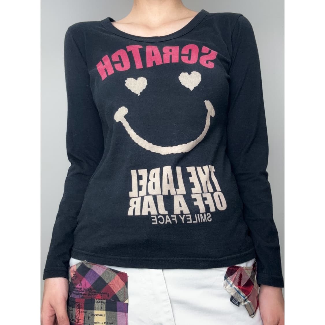 빈티지 키치 블랙 롱슬리브 상품이미지1