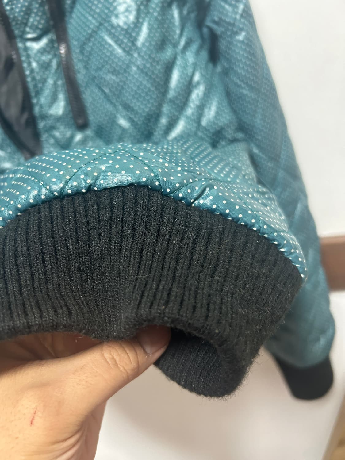 땡땡이 패딩  상품이미지5