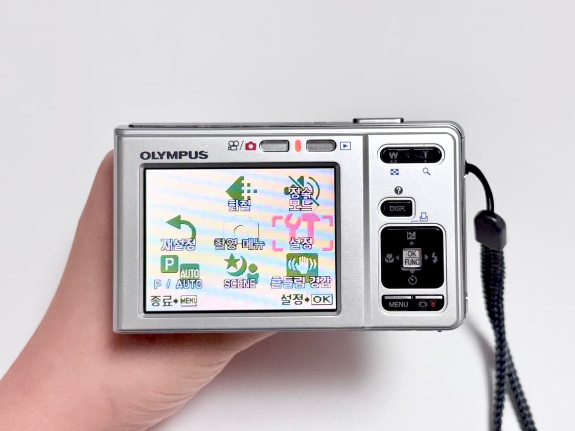 올림푸스 FE-20 빈티지 디지털카메라 상품이미지2