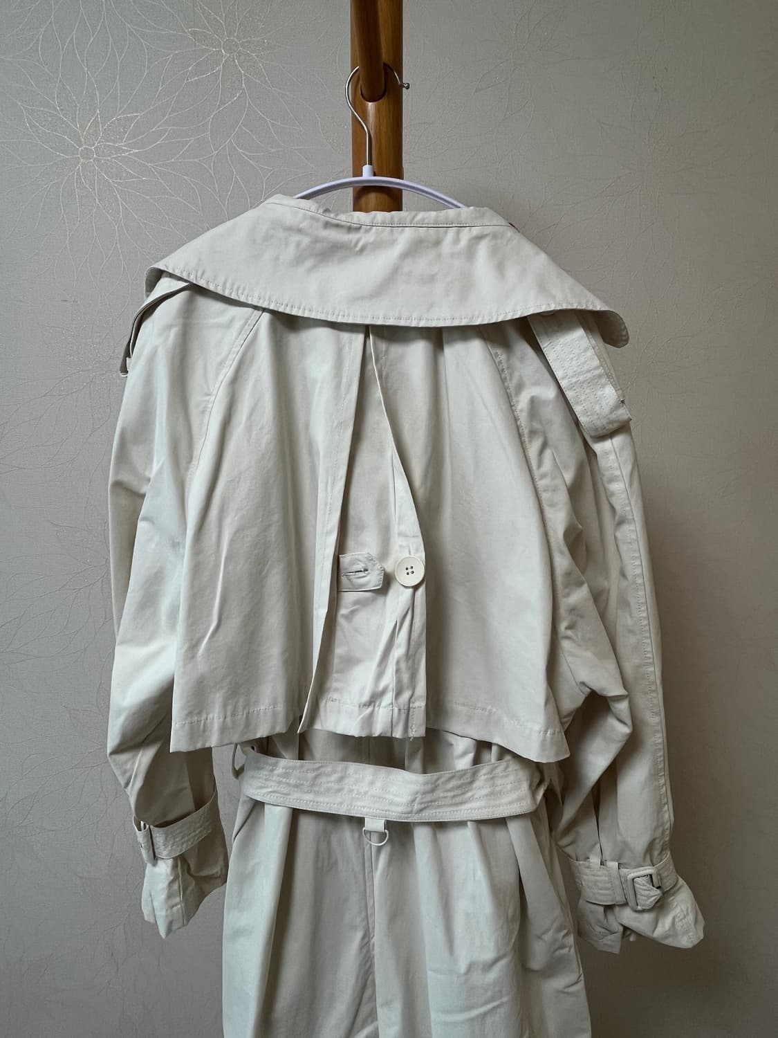 자라 싱글버튼 트렌치 코트 상품이미지3