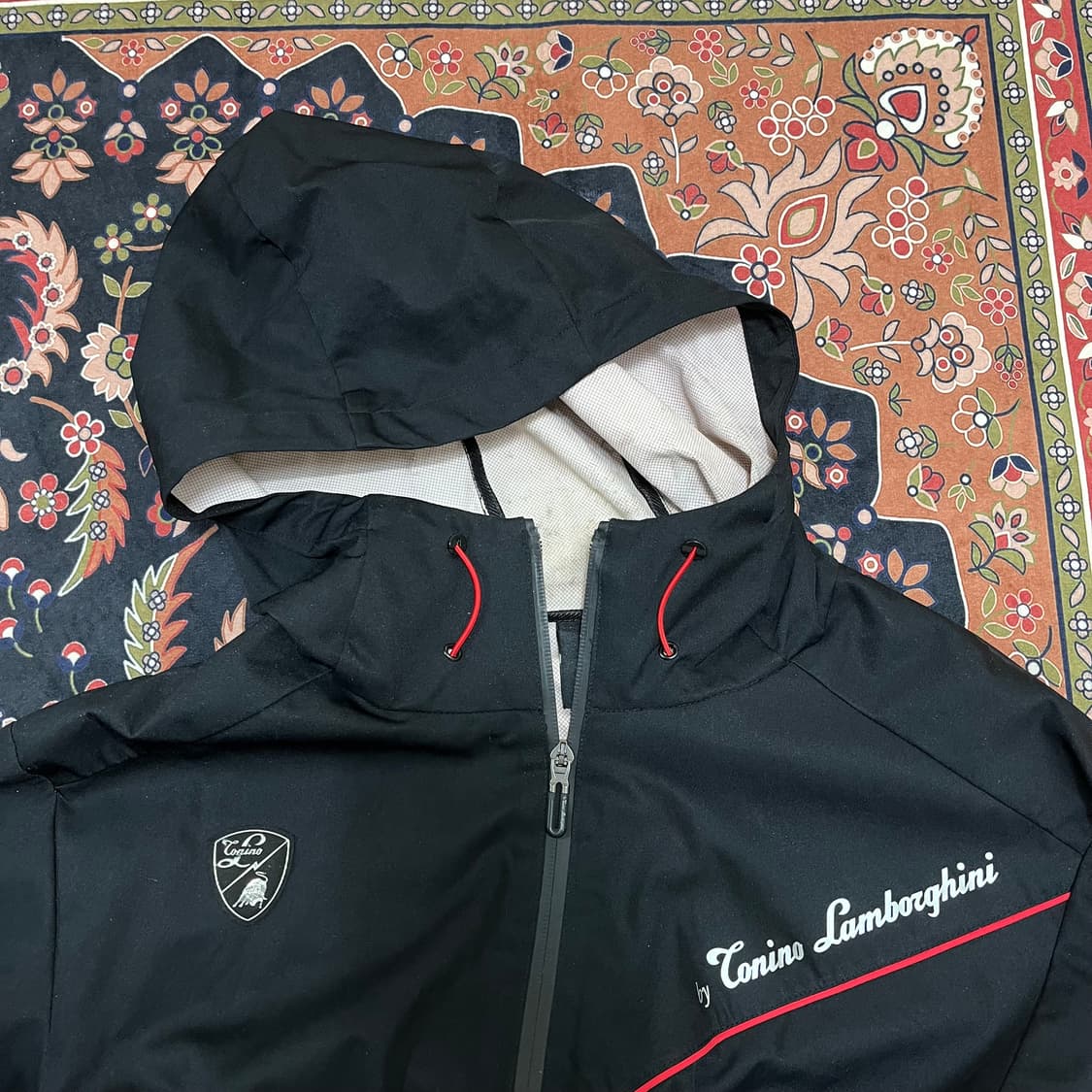 토니노 람보르기니 후드 바람막이 자켓 XL/105 상품이미지2