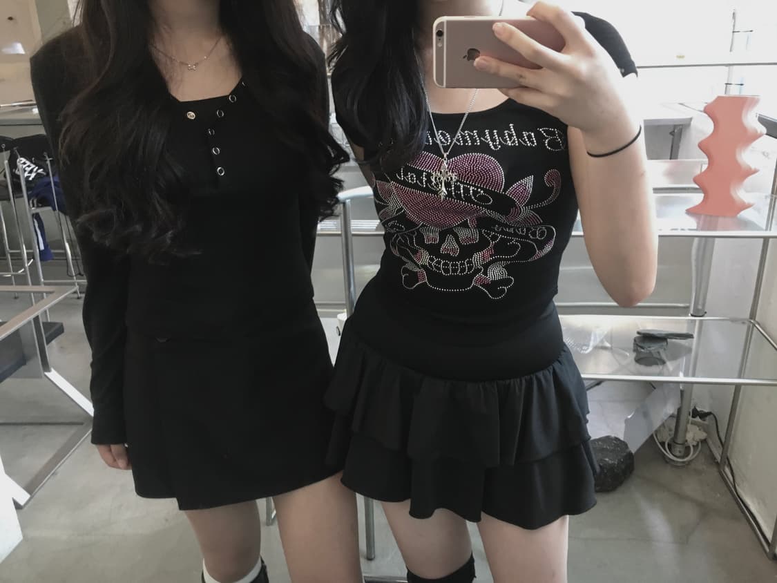 베이비메탈클럽 스컬티 블랙 상품이미지2
