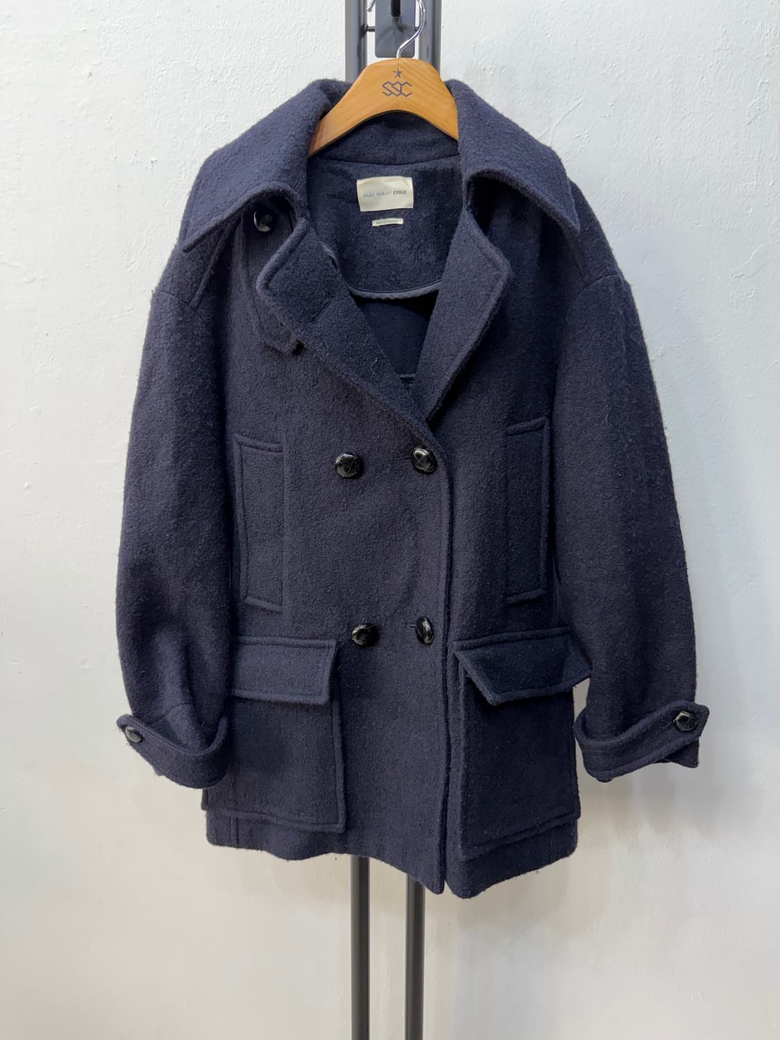 매장판정품) 이자벨마랑 네이비 피코트 38 상품이미지1