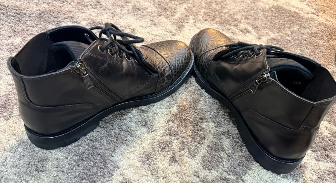 Neil Barrett 콤비 첼시 부츠 상품이미지4