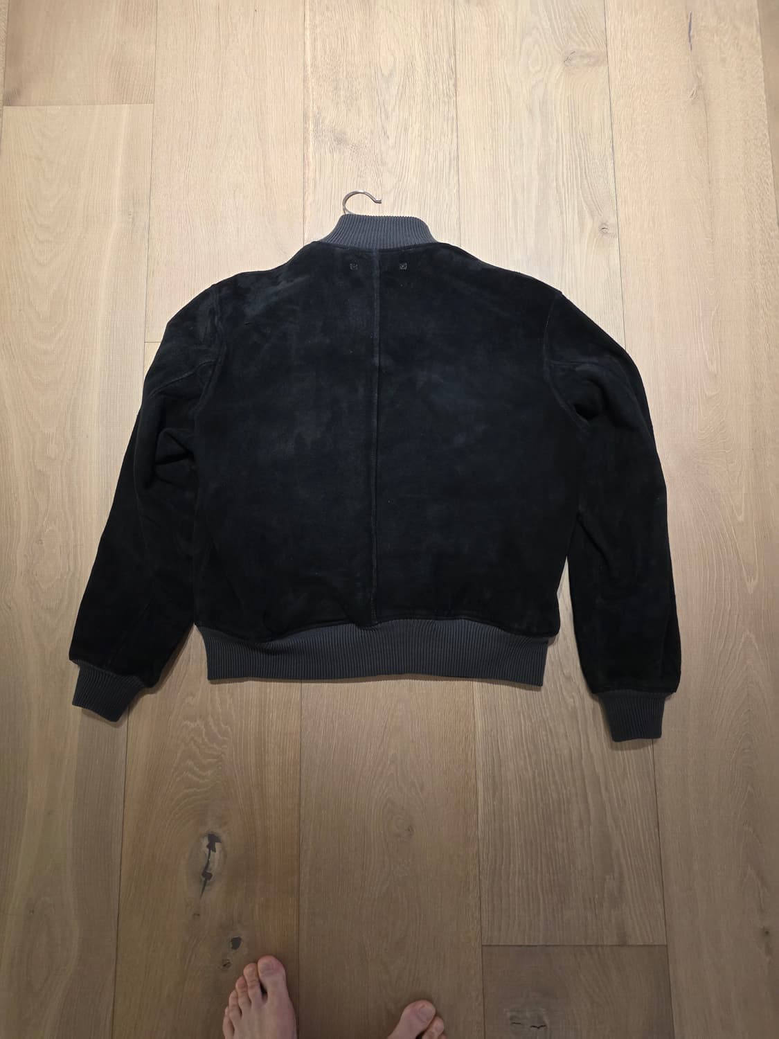 더블알엘 DOUBLE RL & CO) 브랜드의 디어스킨 봄버 자켓입니다 상품이미지3