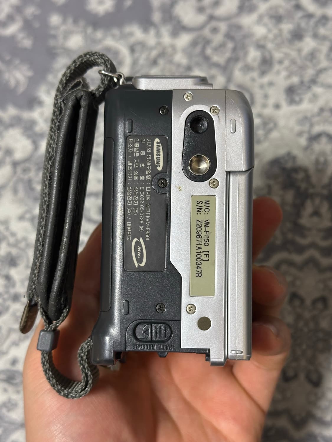 삼성 캠코더 vm-f850 빈티지디지털 카메라 상품이미지6