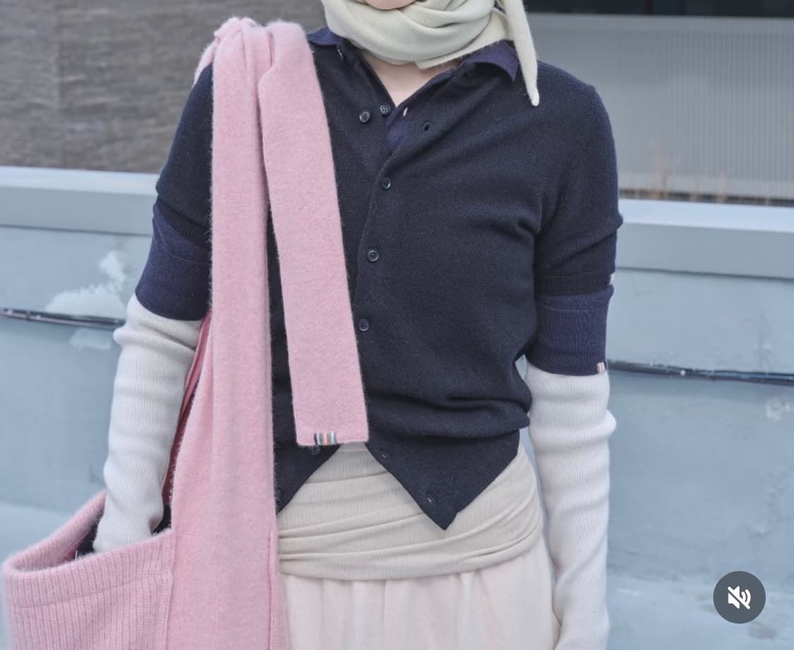 익스트림 캐시미어 숄더백 상품이미지2
