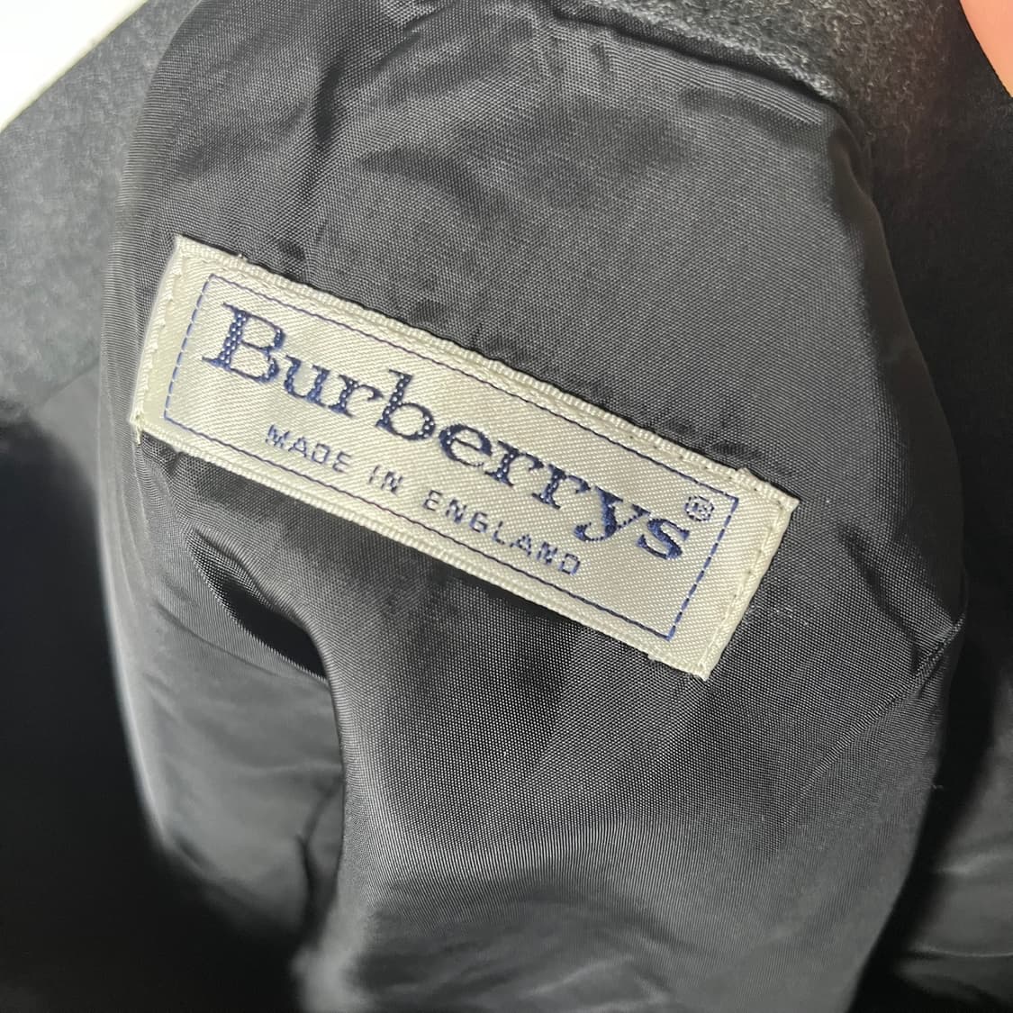 [Burberry] 90's 버버리 체크라인 울 미디스커트 상품이미지4