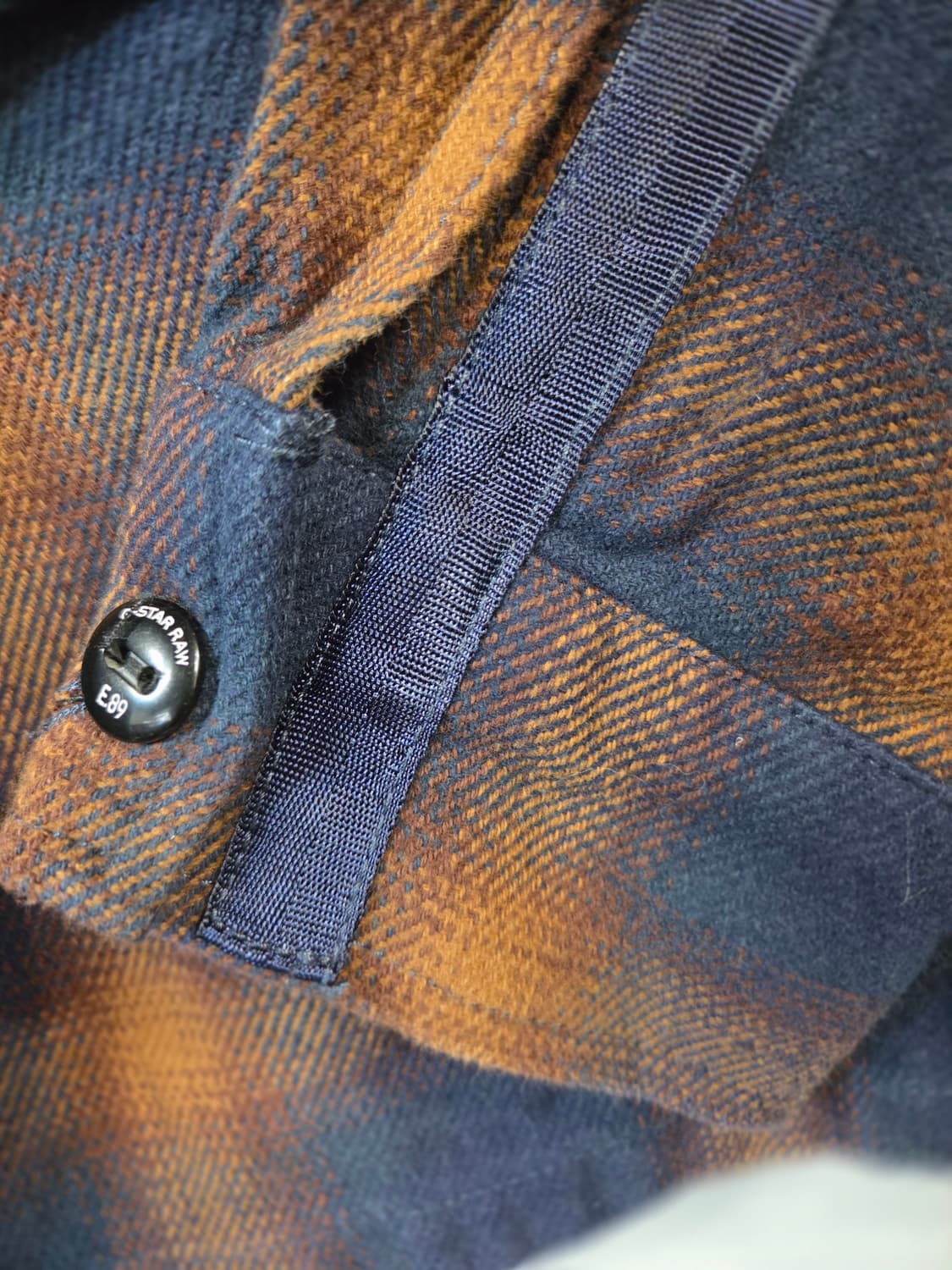 G-Star RAW 체크 셔츠 남방(XS)남려공용 상품이미지4