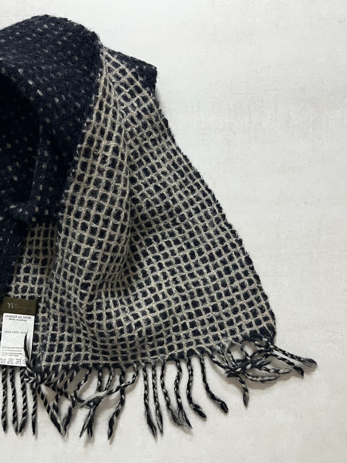 Y’s 울 네트 머플러 상품이미지3