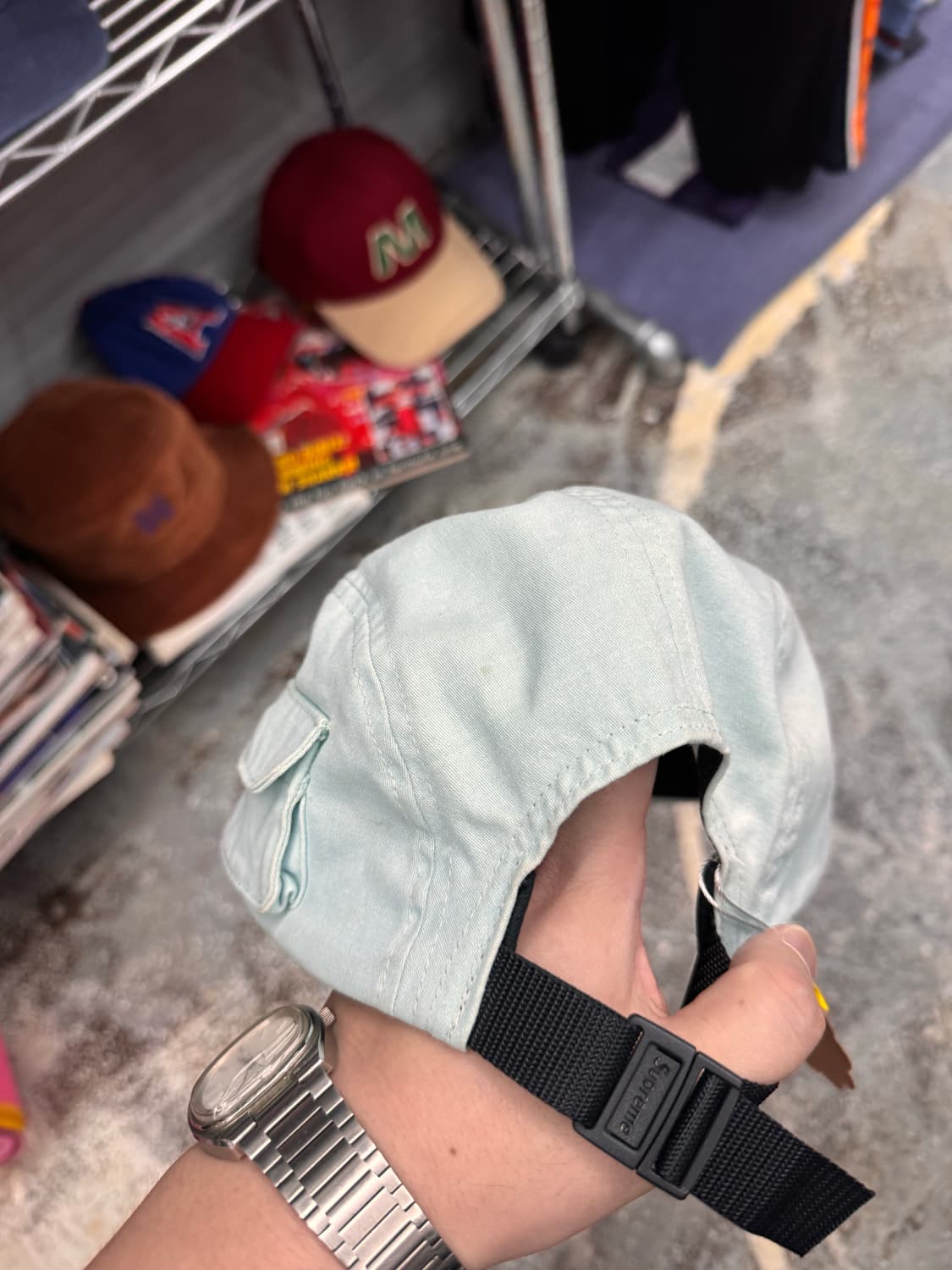 슈프림 캠프캡 모자  모음 일괄 3개  상품이미지7