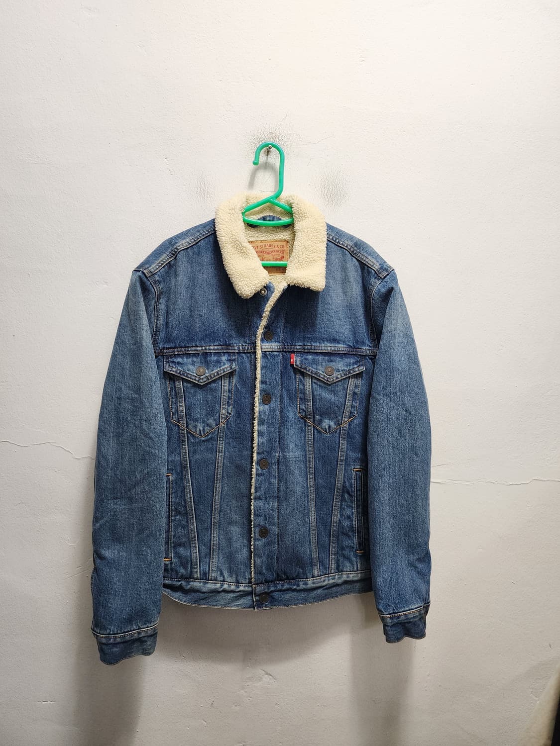 리바이스 뽀글이 쉐르파 양털 청자켓 상품이미지1