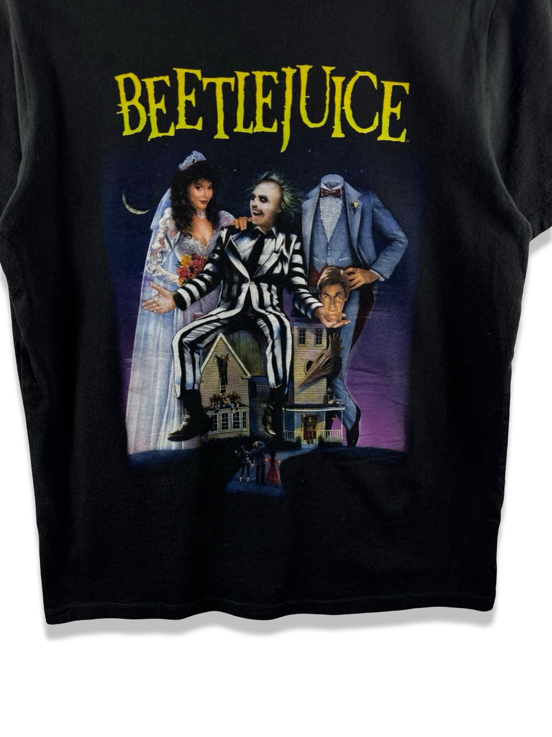 BEETLEJUICE 비틀쥬스 그래픽 무비 티셔츠3936 상품이미지5