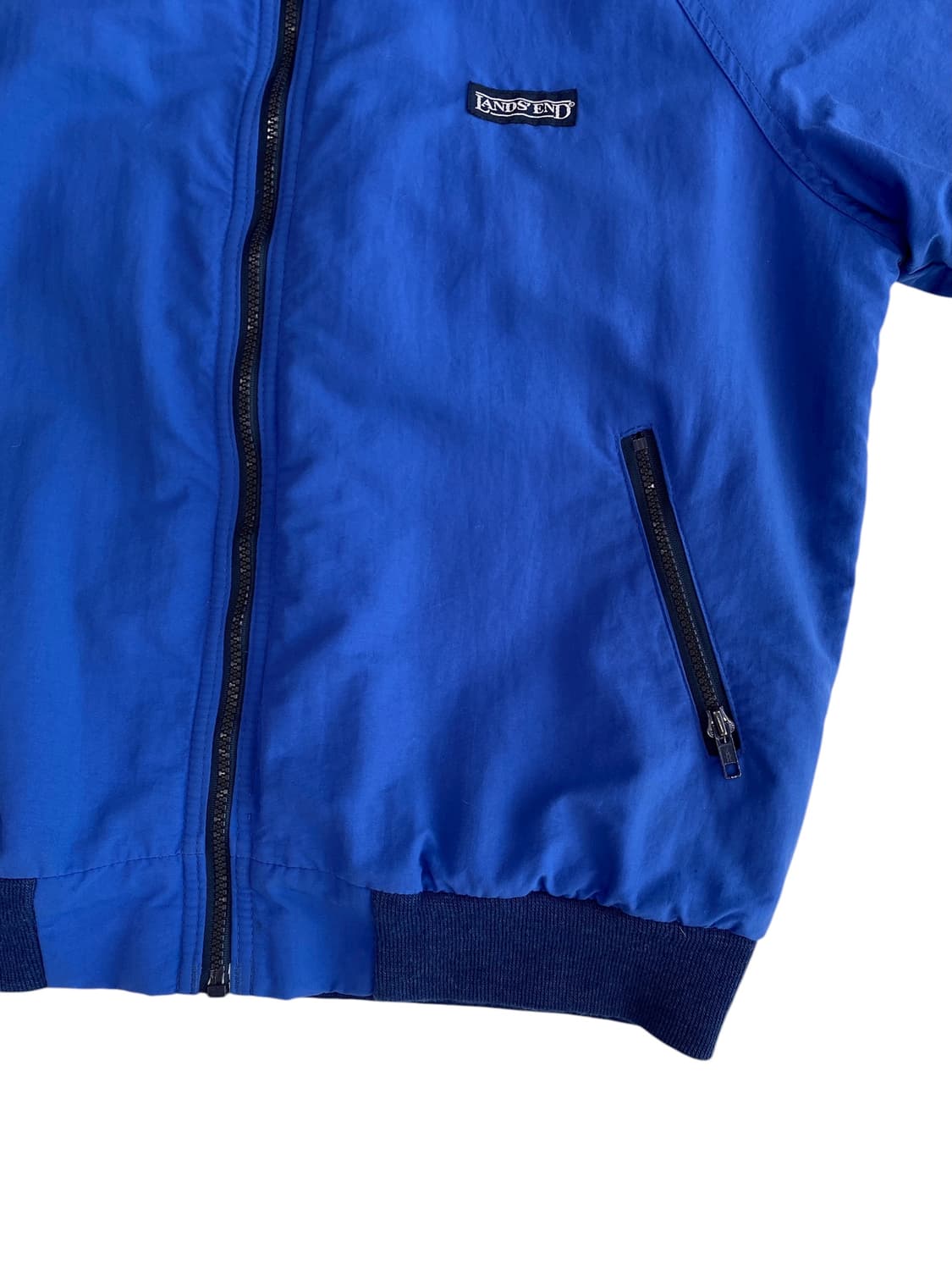 90‘s Lands End 나일론 플리스 자켓 상품이미지4