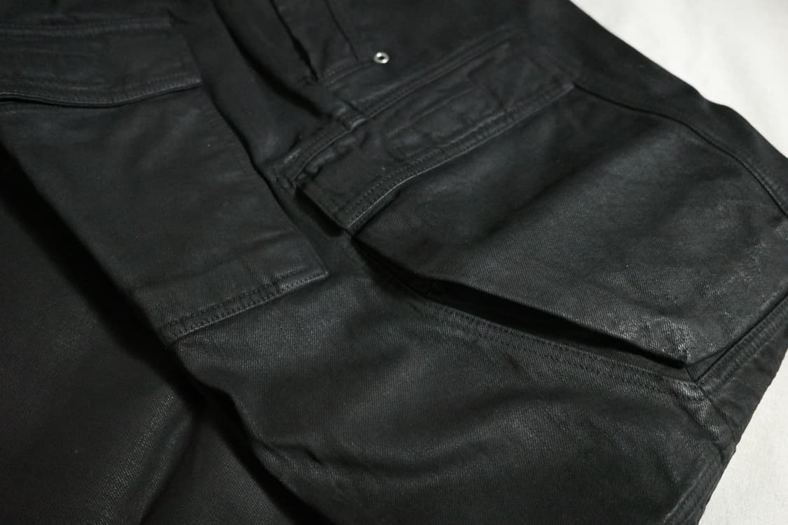 [S] 릭오웬스 다크쉐도우 더블 카고 점보 벨라스 팬츠 BW 상품이미지3