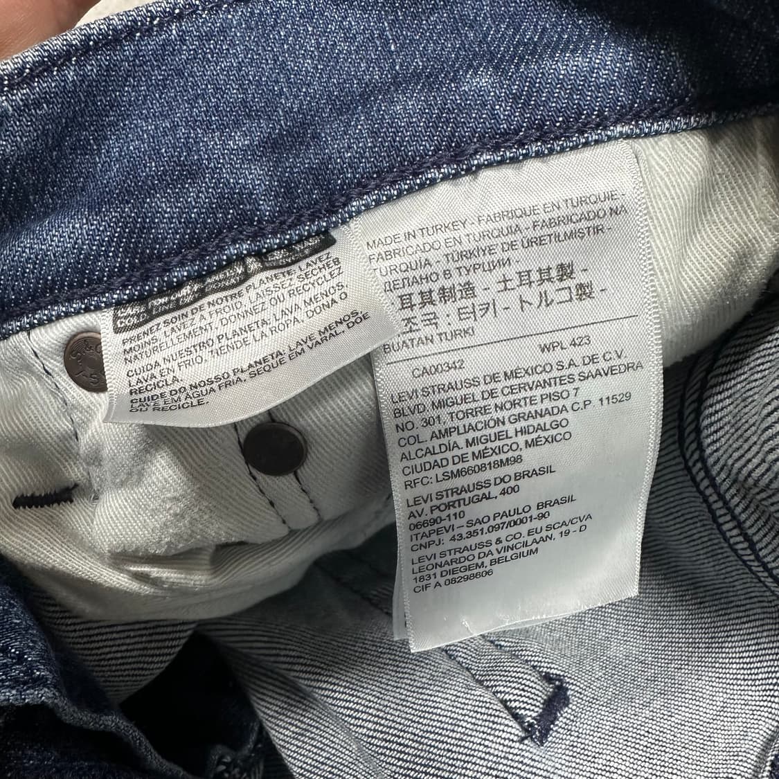 ✨ (바배) 리바이스 512 데님 팬츠 상품이미지4