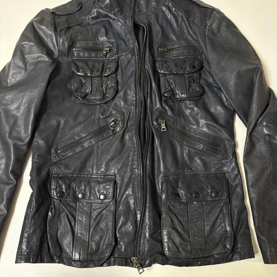 [50]이태리 가죽자켓 상품이미지2