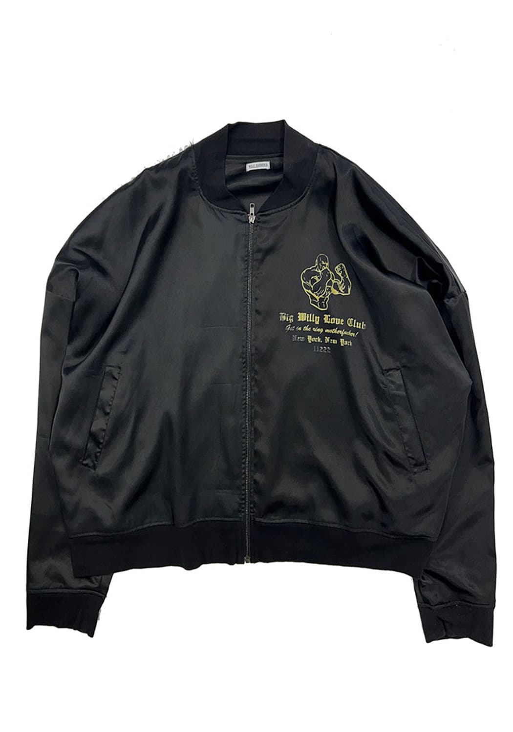 윌리차바리아 새틴 블루종 상품이미지1