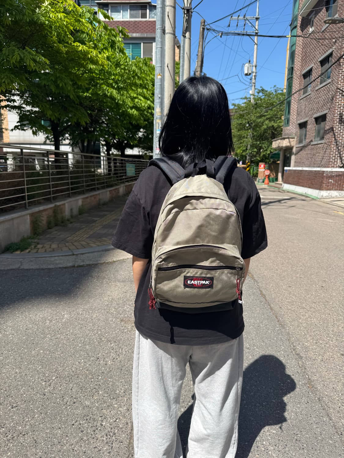 90년대 made in usa 이스트팩 백팩 상품이미지1