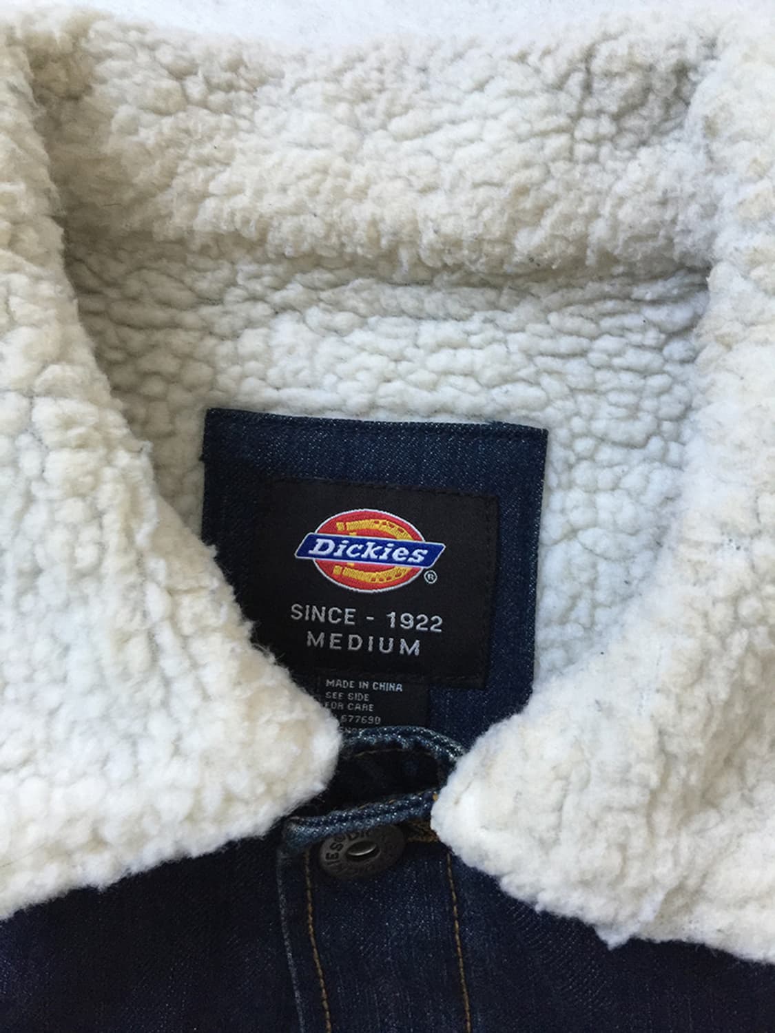 Unisex Dickies Sherpa-Lined Denim Jacket 상품이미지4